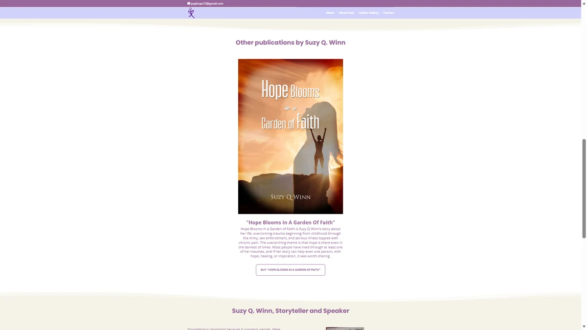 Hope Blooms In A Garden Of Faith